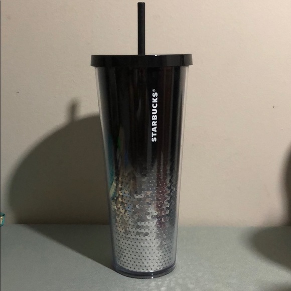 Starbucks Accessories - Starbucks Sequin Holiday Cold Cup Tumbler